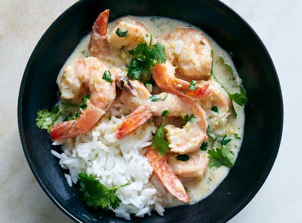 Coconut-Lime Shrimp