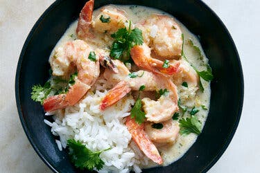 Coconut-Lime Shrimp