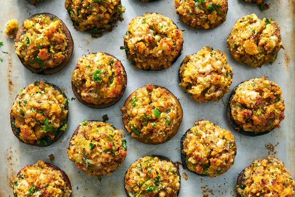 Stuffing-Stuffed Mushrooms