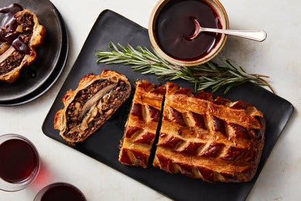 Vegetarian Mushroom Wellington