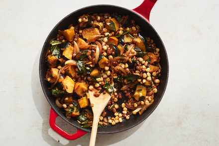 Image for Three Sisters Bowl With Hominy, Beans and Squash