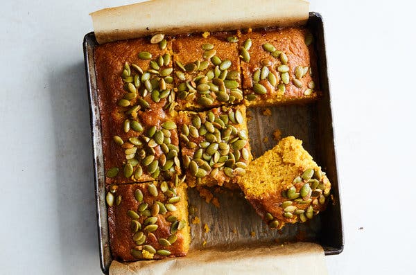 Pumpkin Maple Cornbread