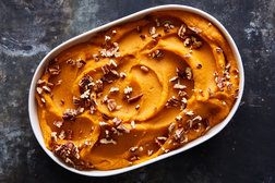 Image for Sous-Vide Brown Sugar Sweet Potatoes With Pecans