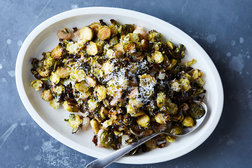 Image for Crispy Roasted Brussels Sprouts and Shallots