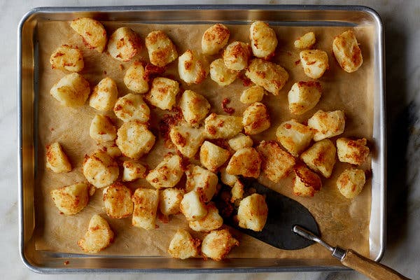 Extra-Crispy Parmesan-Crusted Roasted Potatoes