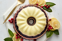 Image for Cherry-Lemon Cream Jell-O Mold