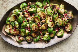 Image for Brussels Sprouts With Walnuts and Pomegranate