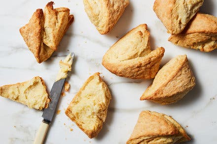 Flaky Folded Biscuits