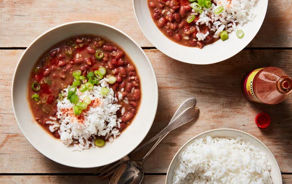 Vegan Pressure Cooker Red Beans and Rice