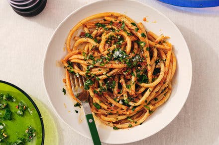 Caramelized Shallot Pasta