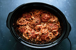 Image for Slow Cooker Spaghetti and Meatballs