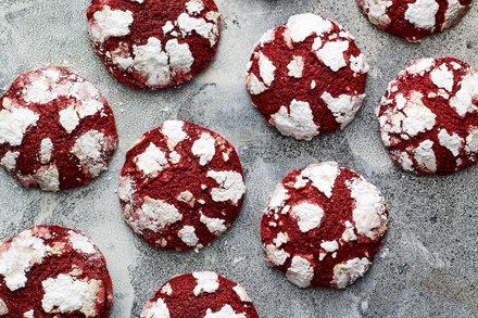 Image for Red Velvet Crinkle Cookies