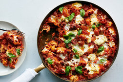 Image for Cheesy Baked Pasta With Sausage and Ricotta