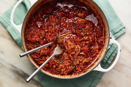 Braised Pork All’Arrabbiata