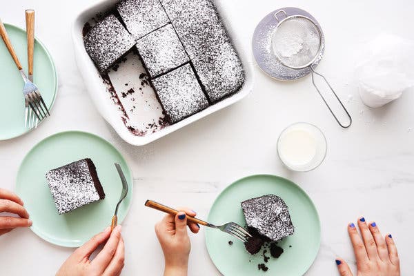 Made-in-the-Pan Chocolate Cake