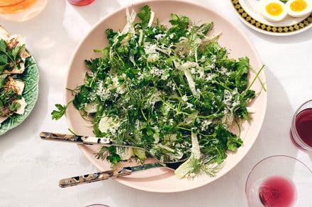 Parsley Salad With Fennel and Horseradish