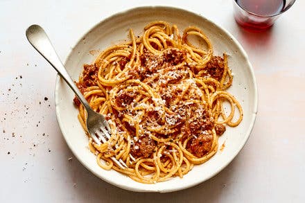 Easy Spaghetti With Meat Sauce