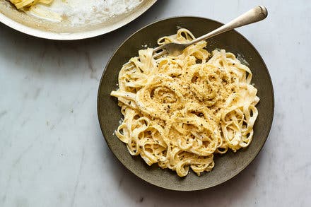 Vegan Fettuccine Alfredo