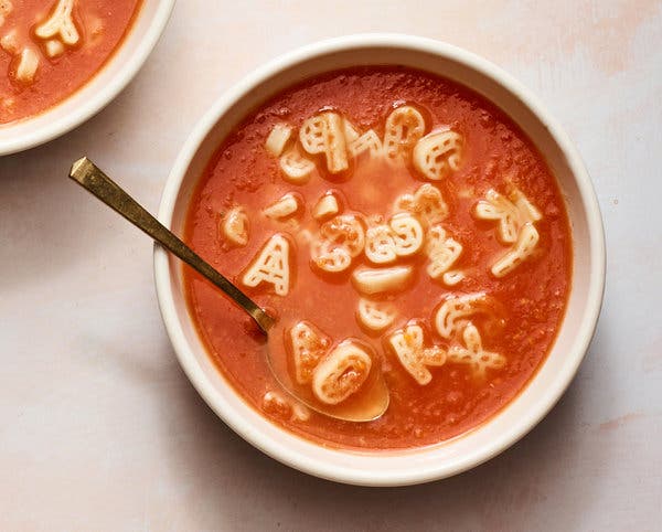 Tomato Alphabet Soup