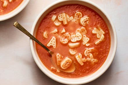 Tomato Alphabet Soup