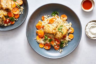 One-Pot Chicken and Rice With Ginger and Cumin