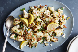 Image for Roasted Cauliflower With Feta, Almonds and Olives