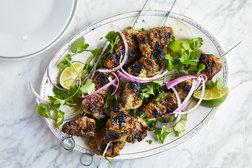 Image for Spicy Grilled Pork With Fennel, Cumin and Red Onion