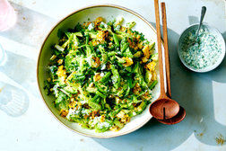 Image for Grilled Corn and Avocado Salad With Feta Dressing