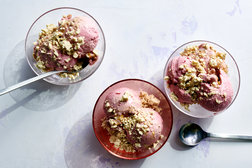 Image for Strawberry and Sesame Swirl Soft Serve