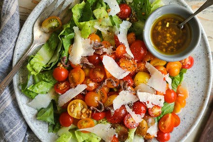 Cherry Tomato Caesar Salad