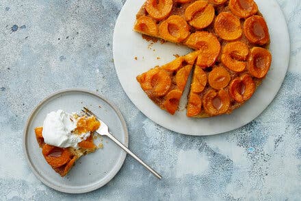 Apricot Upside-Down Cake