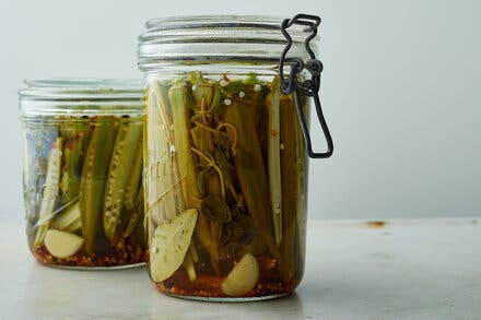 Quick-Pickled Okra