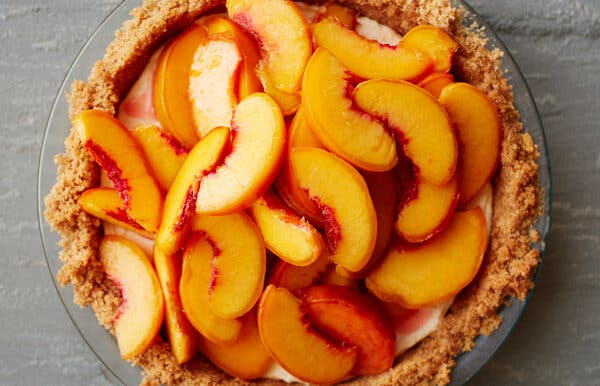 Peaches and Cream Pie