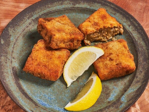 Smoky Eggplant Croquettes