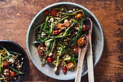 Image for Grilled Corn, Asparagus and Spring Onion Salad