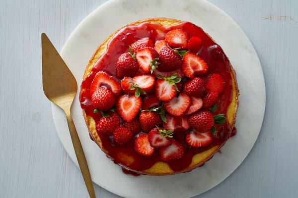 Strawberry Jelly Cake