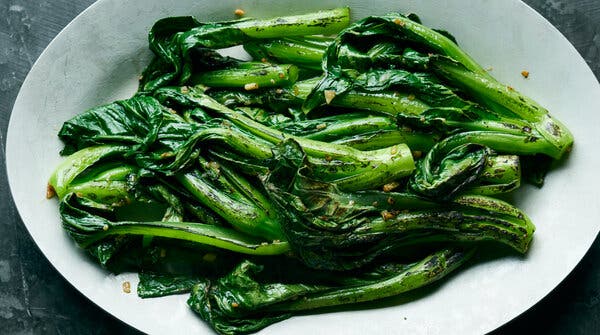 Smoky Stir-Fried Greens