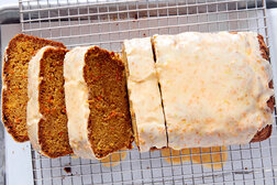 Image for Carrot Loaf Cake With Tangy Lemon Glaze