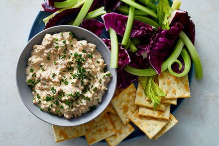 Creamy Blue Cheese Dip With Walnuts
