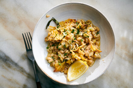 Image for One-Pan Tuna-White Bean Casserole