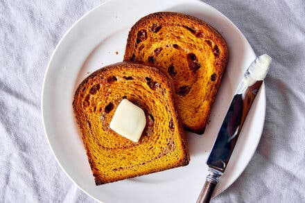 Sweet Potato Cinnamon Swirl Bread