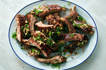 Image for Spicy Tamarind Pork Ribs With Scallions and Peanuts