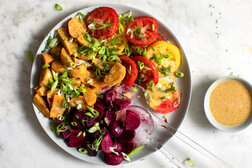 Image for Beet and Tomato Salad With Scallions and Dill