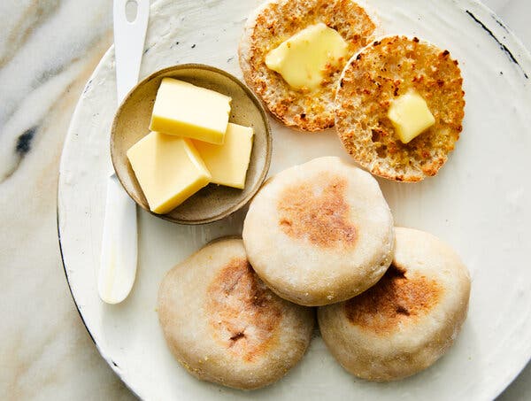 Sourdough English Muffins