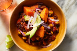 Image for Slow Cooker Spicy Black Bean and Sweet Potato Chili