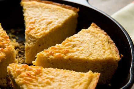 Brown Butter Skillet Cornbread