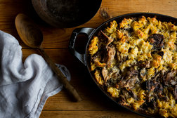 Image for Baked Cheesy Pasta With Wild Mushrooms