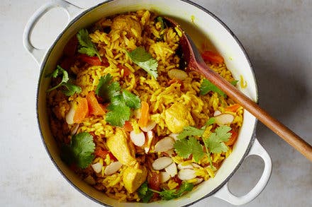 Weeknight Fancy Chicken and Rice