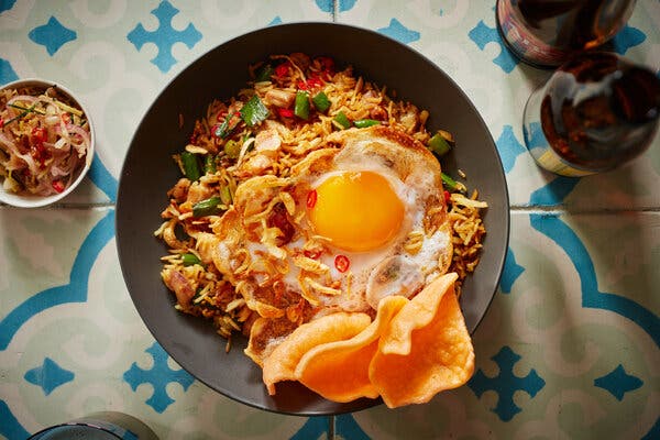 Nasi Goreng Ayam (Indonesian Chicken Fried Rice)