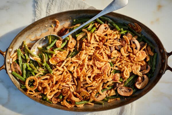 Vegan Green Bean Casserole